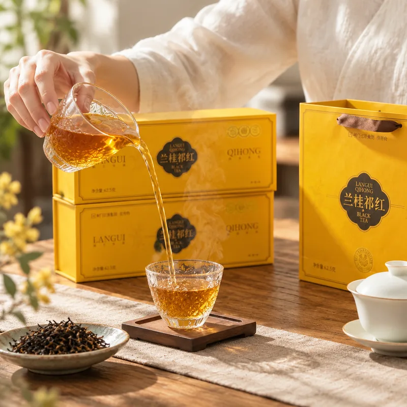Lifestyle context: What Makes an Osmanthus Orchid Tea Gift Set Special? in everyday use
