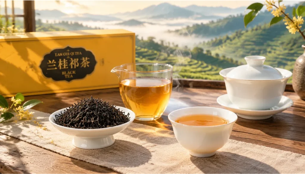 osmanthus black tea sachets