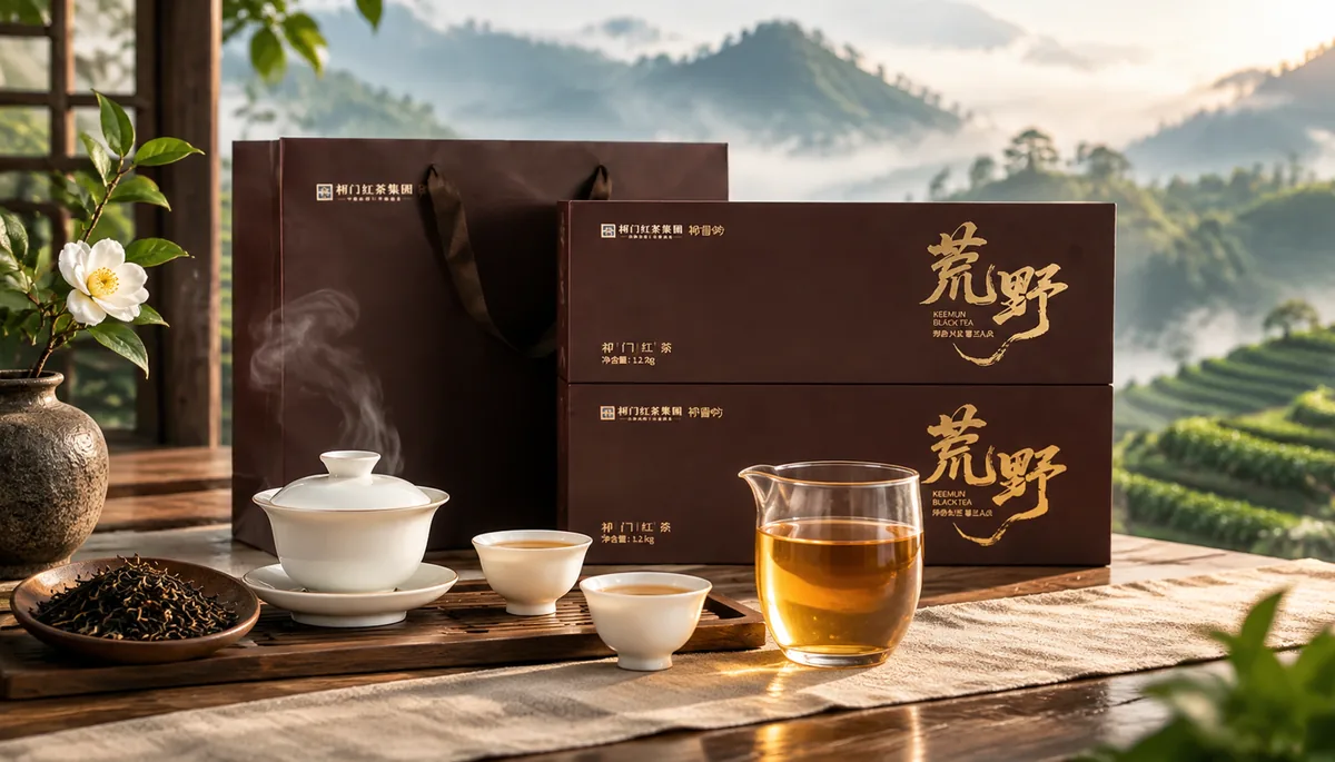 wild Keemun tea gift set