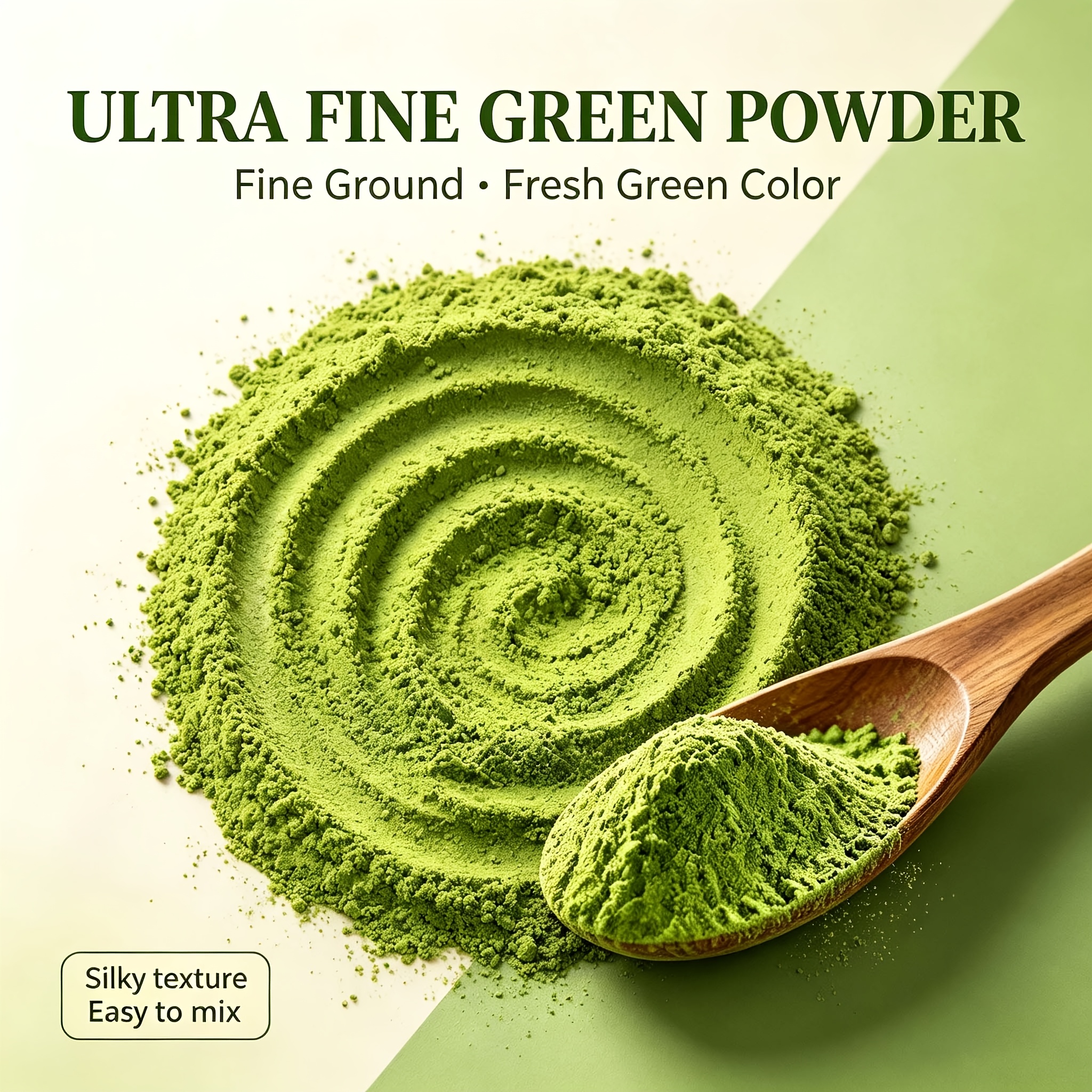Pure Matcha Powder, 1 Packet/100g, Unsweetened Green Tea Powder, Easy To Mix, Fine Texture, Suitable For Beverages, Desserts, Yogurt, Holiday Parties, And Everyday Household Use. - Image 7