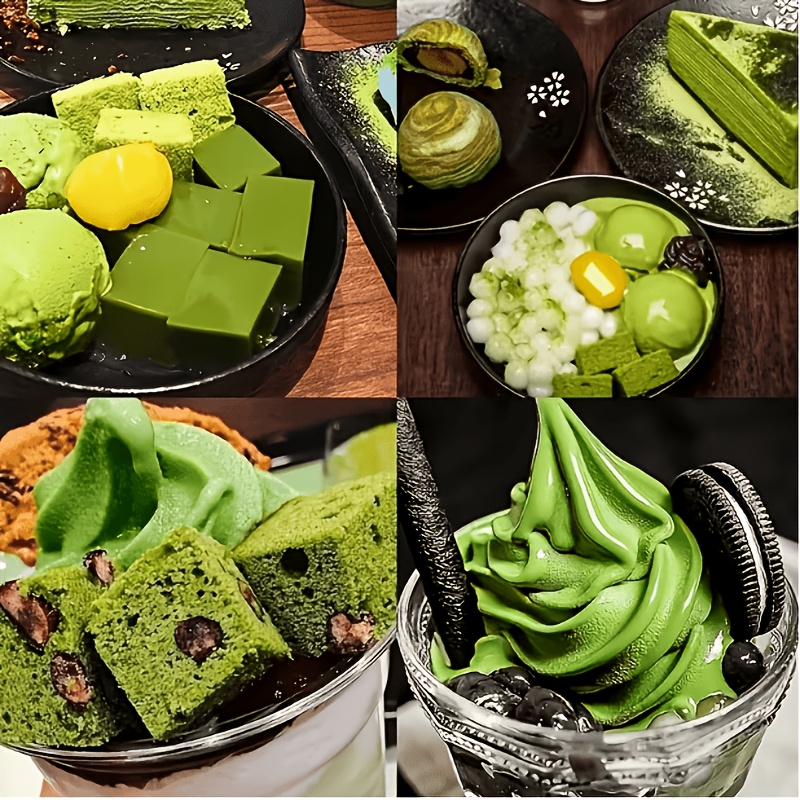 Natural Matcha Green Tea Powder Is Rich In Aroma Without Any Additives. It Is Suitable for Baking, Smoothies And Beverages, Offering An Excellent Taste Without Sugar Or Additives. | Ideal Flavor for Drinks, Smoothies And Beverages, 100% Pure Matcha - Image 4
